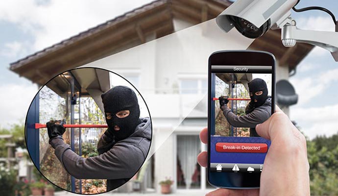 Burglary Detection System for Residential Properties