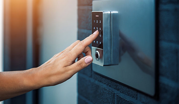 Continental access control keypad reader