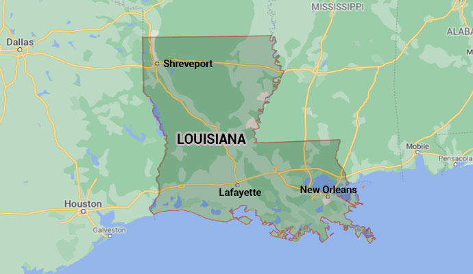 Certified Alarms Service Area Map