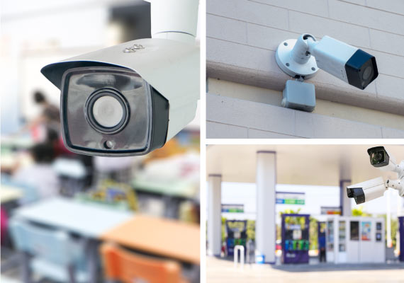 installed Bullet cameras