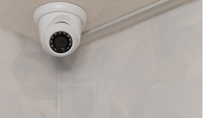 install turret cameras