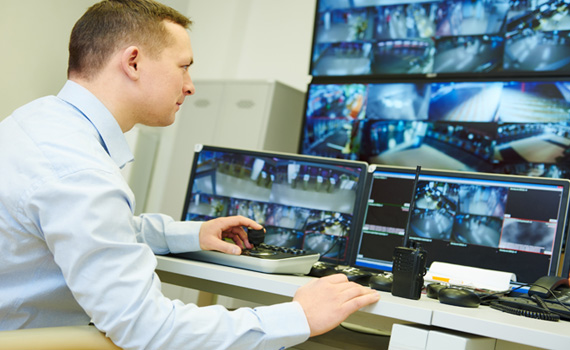 video monitoring with hidden security camera