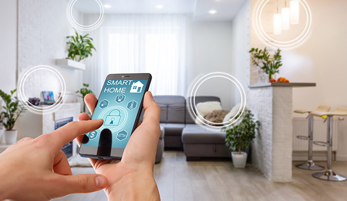 Interactive home security