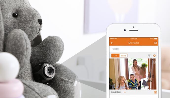 Smart home security app