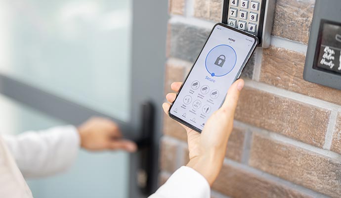 Smart lock installation services