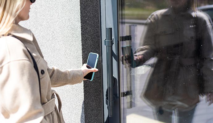 Touchless doors