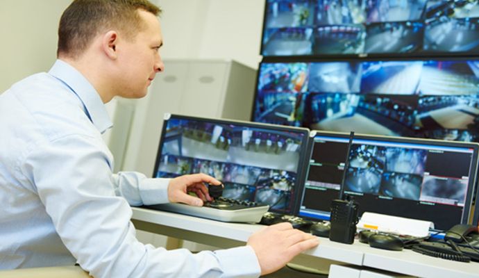 Video monitoring with hidden security camera